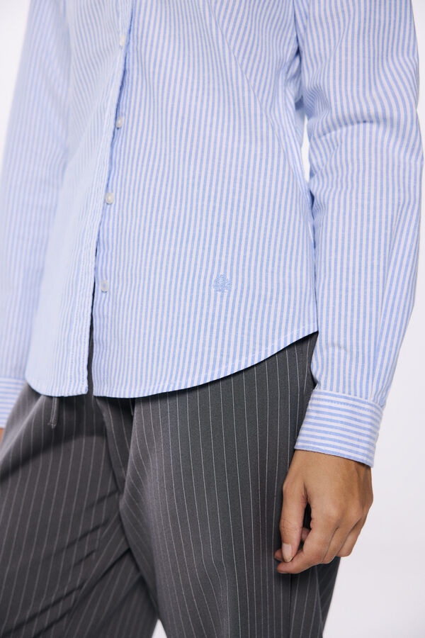 Springfield Camisa Oxford azul