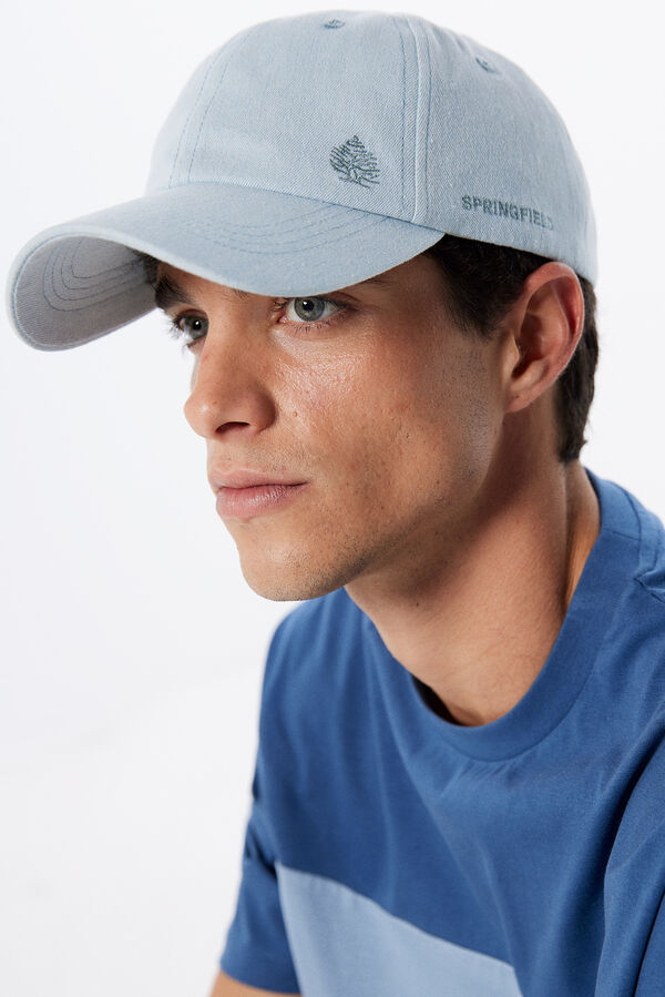 Springfield Gorra b&aacute;sica vaquera azul