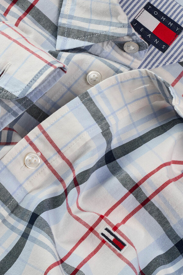 Tommy Jeans Camisa de homem  branco