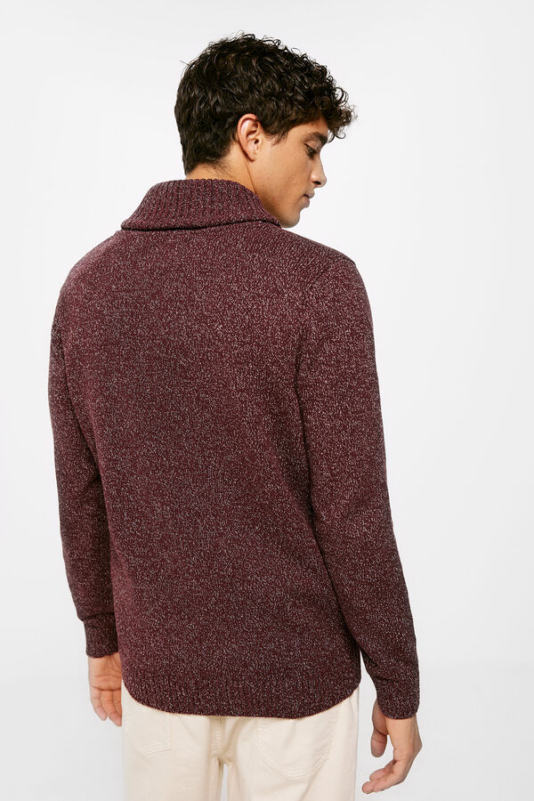 Springfield Camisola tor&ccedil;al gola smoking vermelho