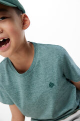 Springfield Kids Camiseta rayas finas ni&ntilde;o verde