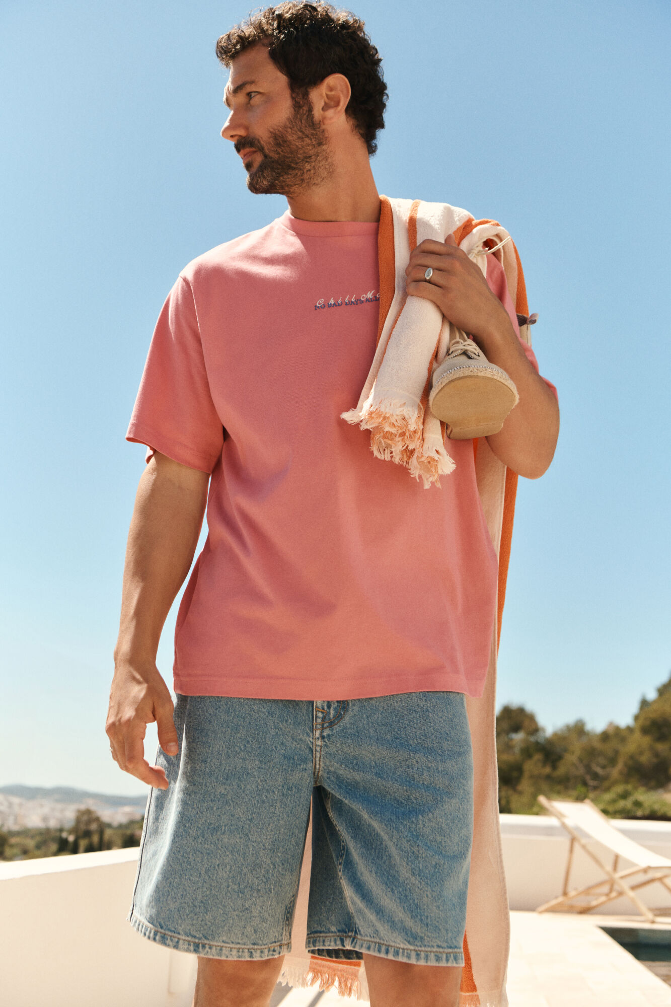 Springfield Bermudas jeans straight fit