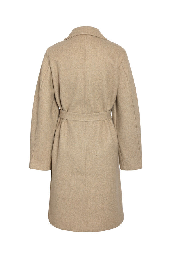 Noisy May Abrigo largo de pa&ntilde;o. nude