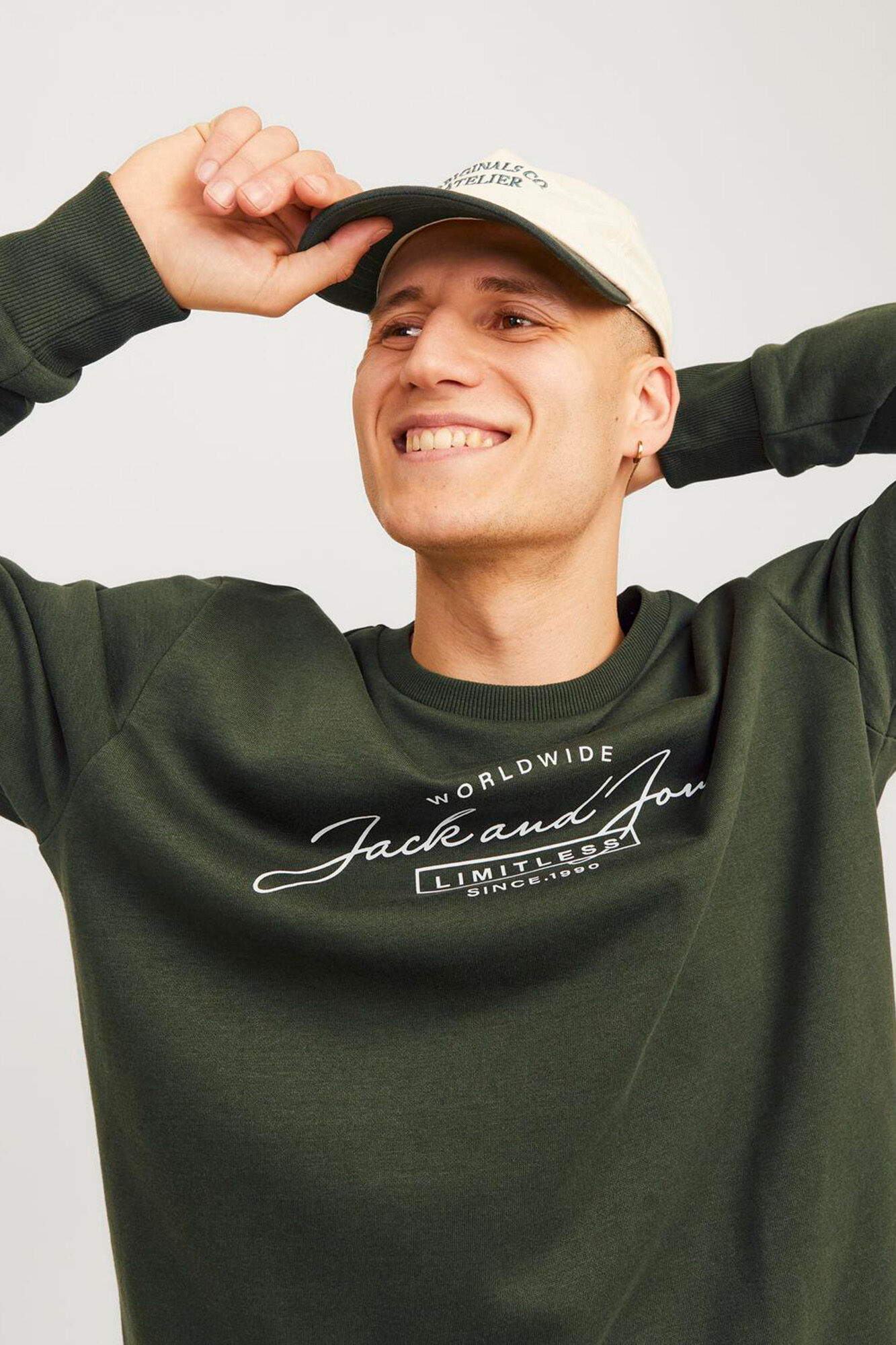 Jack & Jones Sudadera est&aacute;ndar fit