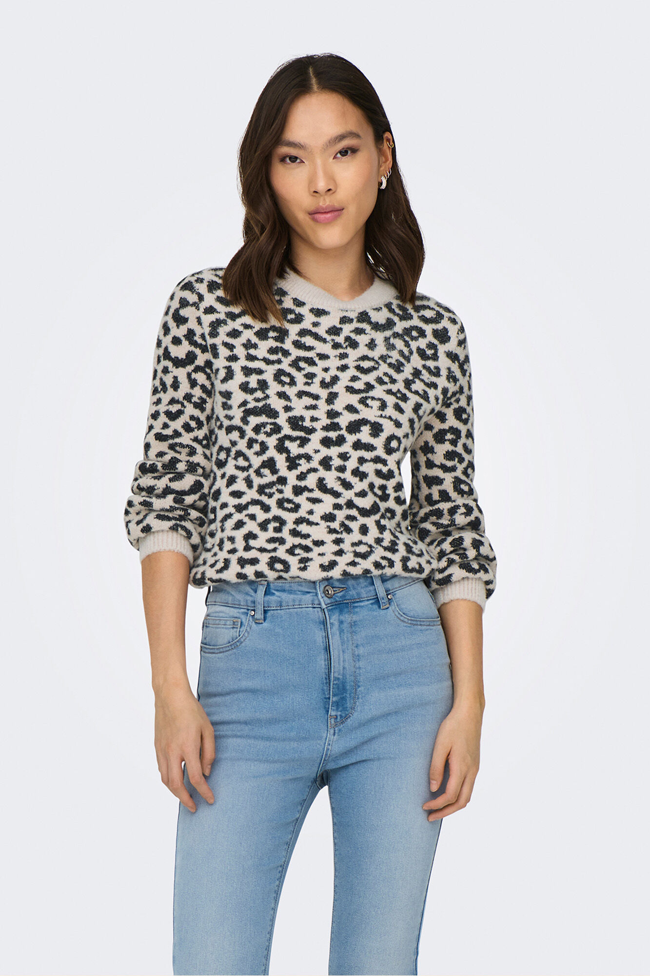 JDY Jersey cuello redondo