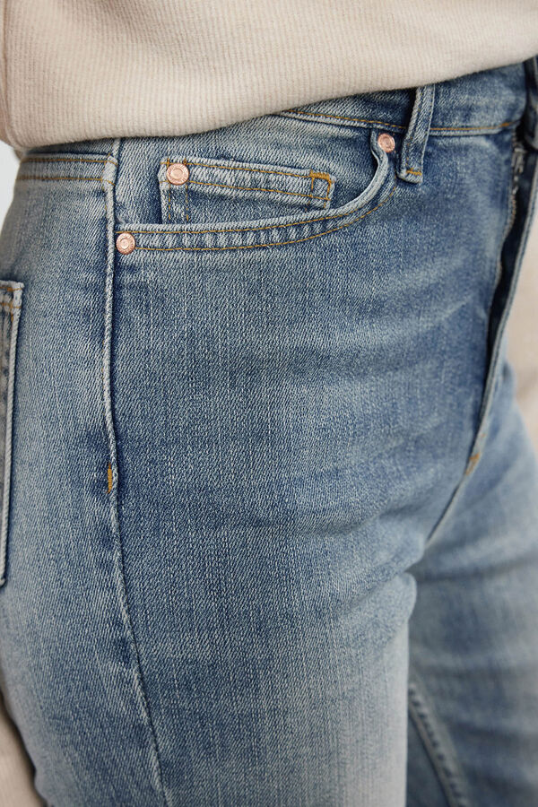 Trendyol Cal&ccedil;a cal&ccedil;a boca de sino  azul