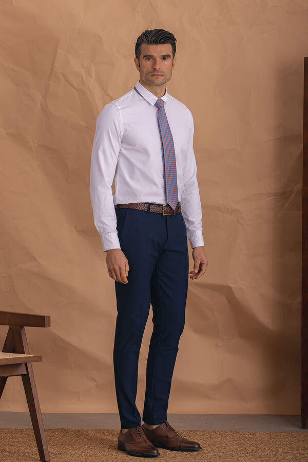 Celopman Pantalón Traje Azul azul