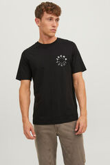 Jack & Jones T-shirt regular fit preto