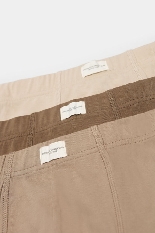 Springfield Pack 3 boxers conforto cru