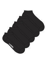 JJ REBEL Pack de 3 pares de calcetines negro