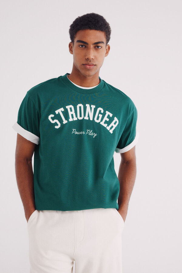 Springfield Camiseta stronger verde