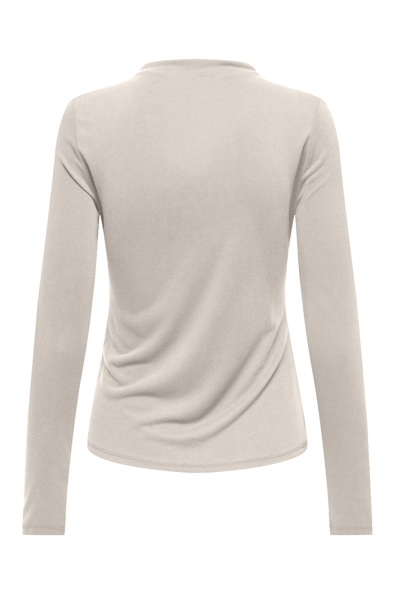 Only T-shirt de manga comprida drapeada