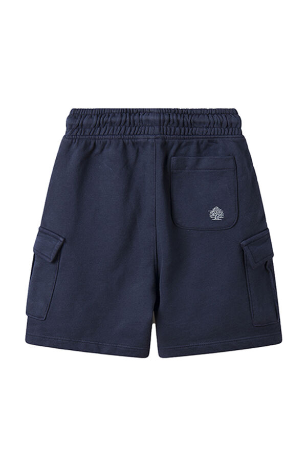 Springfield Kids Bermuda cargo niño azul