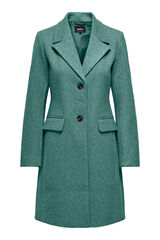 Only Abrigo de pa&ntilde;o verde