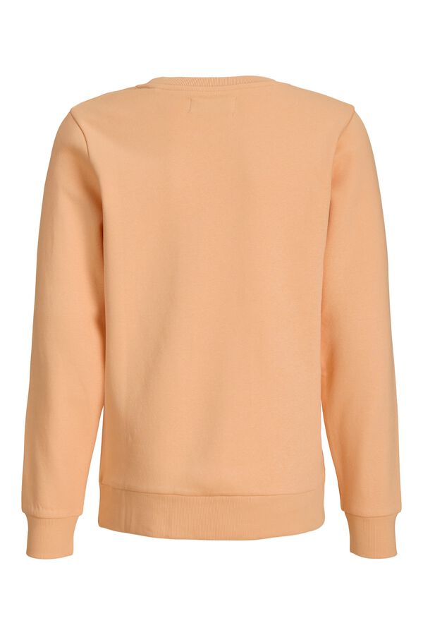 Jack & Jones Junior Sweatshirt logo grande vermelho