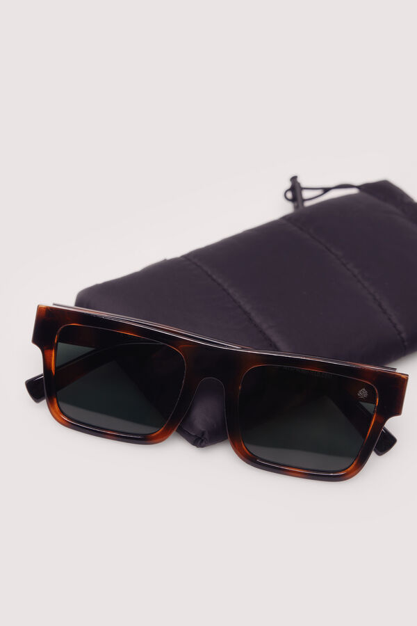 Springfield Gafas de sol pasta montura efecto carey nude