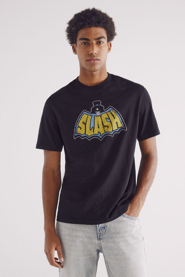 Springfield Camiseta Slash Bat negro