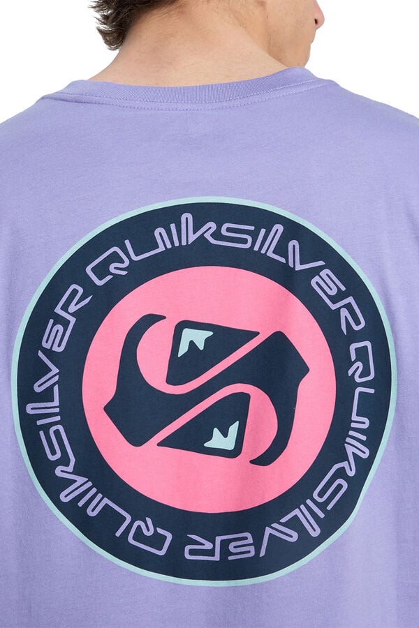 Quiksilver T-shirt manga curta rosa