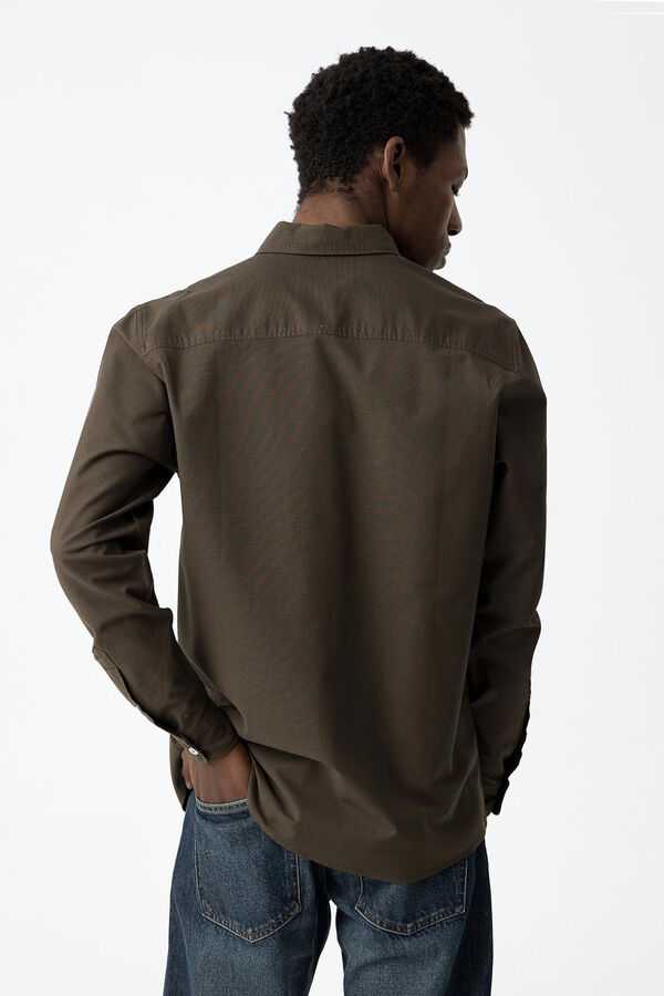Tiffosi Camisa slim fit verde