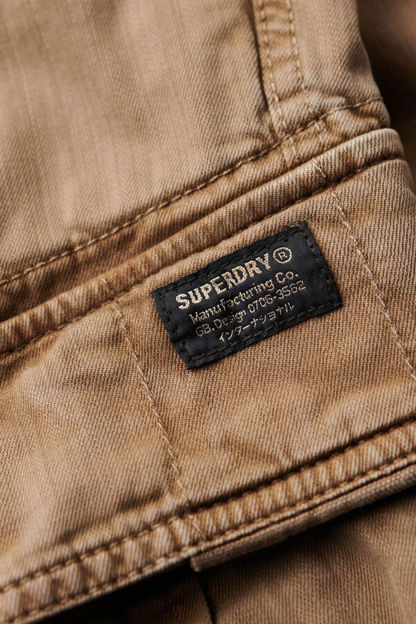 Superdry Cal&ccedil;&otilde;es tipo cargo Core castanho