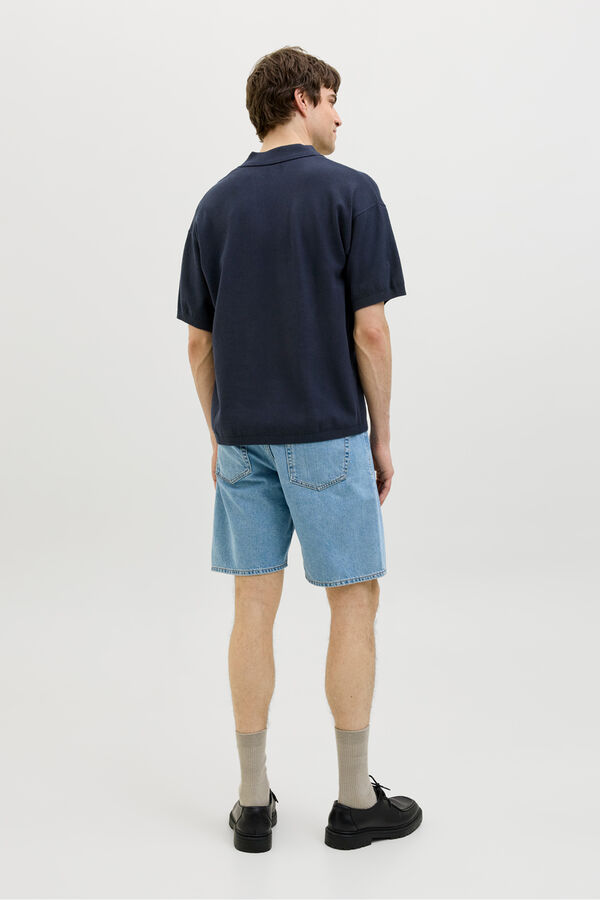 JJ REBEL Polo regular fit azul