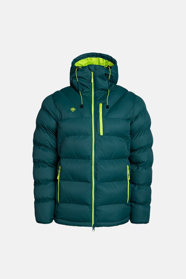 Izas Jaqueta de fibra hidrorrepelente verde