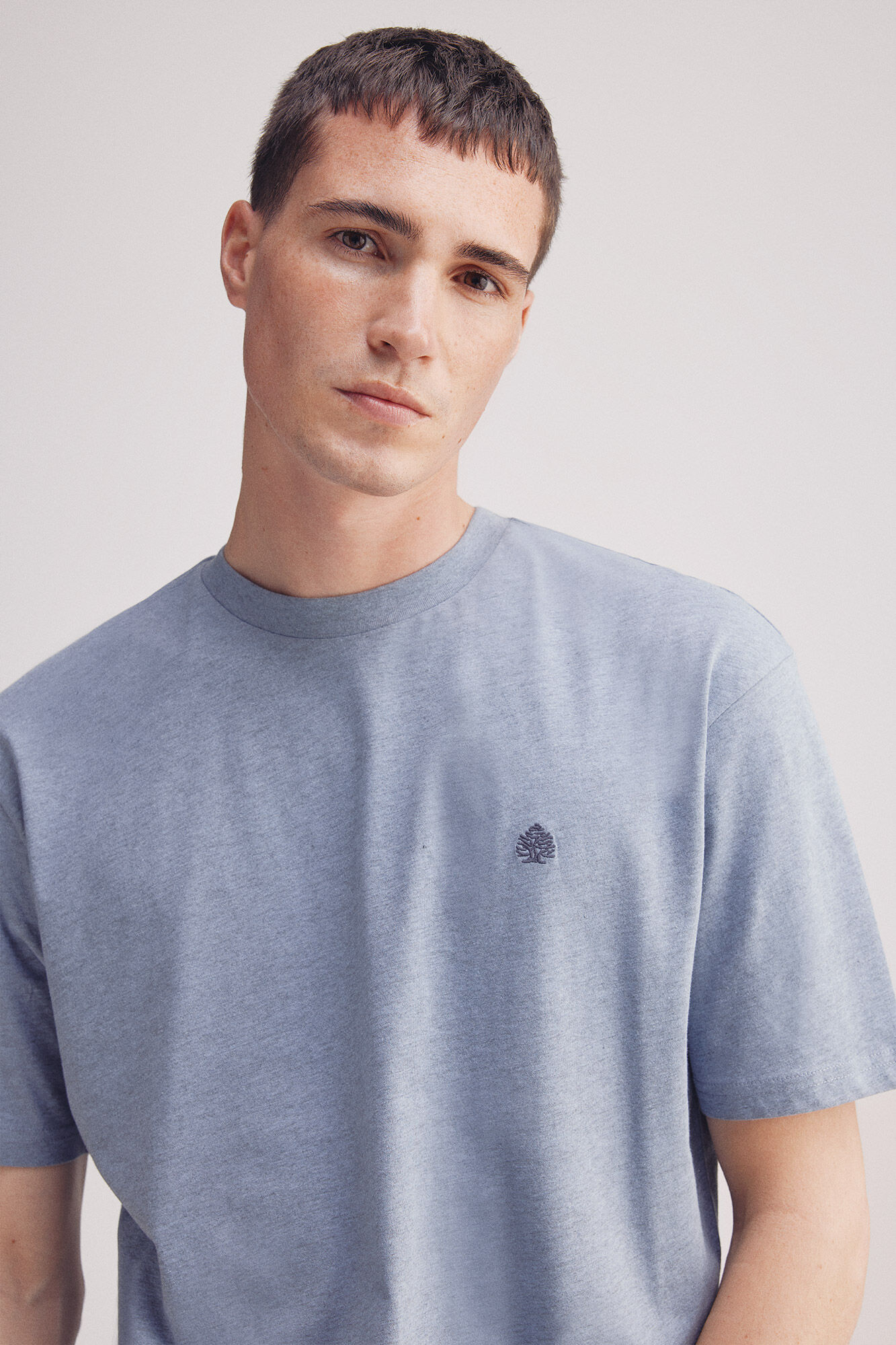 Springfield Camiseta b&aacute;sica melange