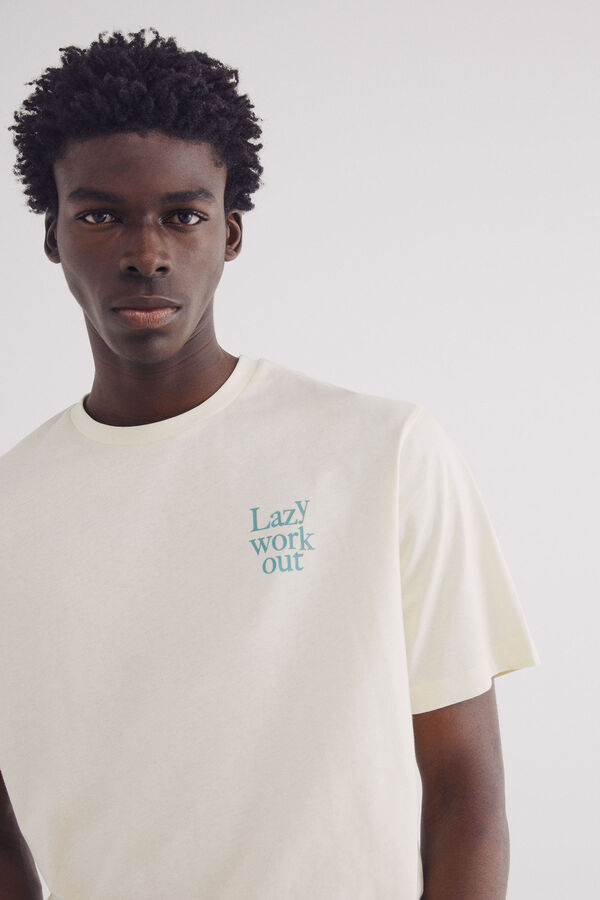 Springfield Camiseta lazy work out amarillo