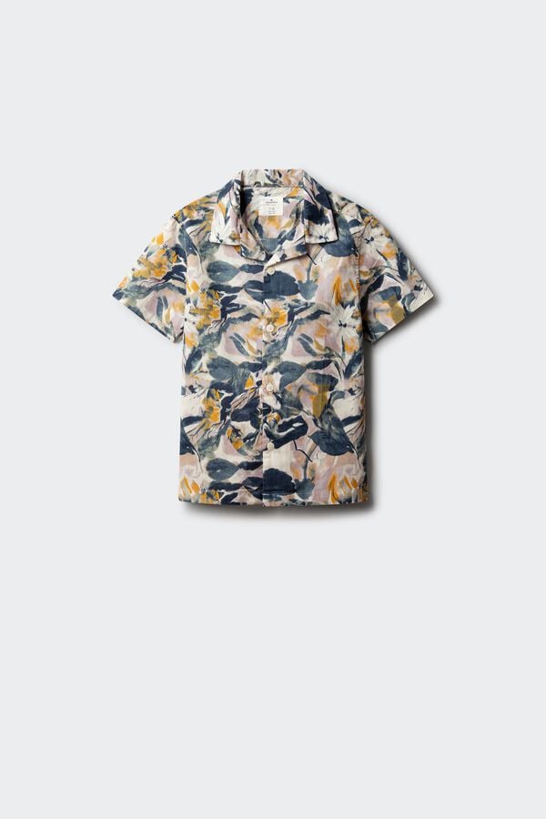 Springfield Kids Camisa Flores ni&ntilde;o estampado