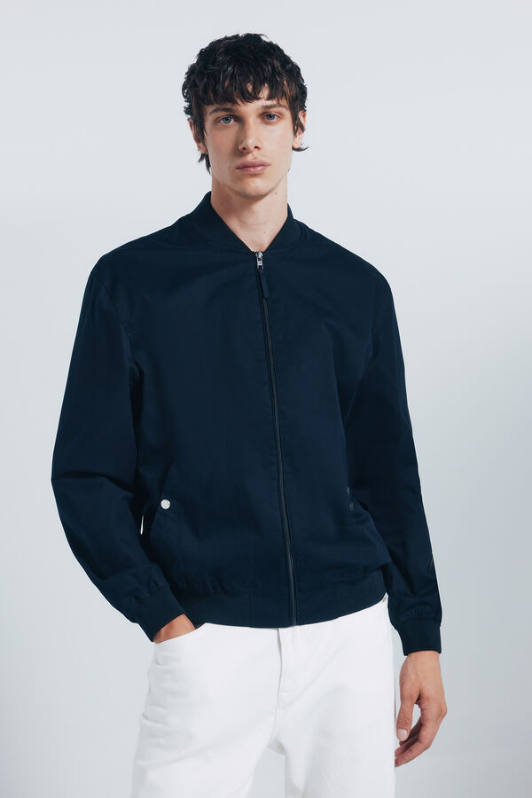 Springfield Bomber ligera azul
