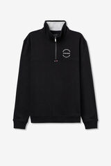 Tiffosi Sudadera con Cremallera azul