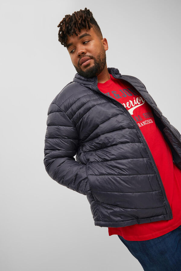 Jack & Jones PLUS Chaqueta acolchada tipo puffer PLUS negro
