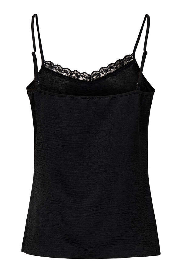 Only Top lencero tirantes negro
