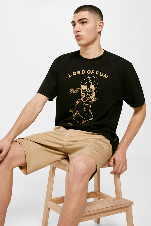 Springfield T-shirt lord of fun preto