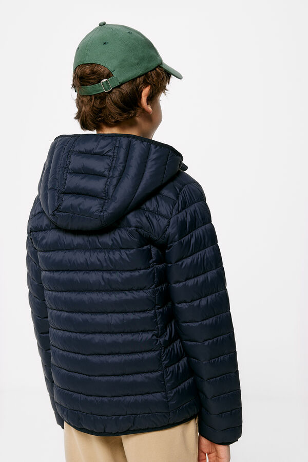 Springfield Chaqueta acolchada niño azul oscuro