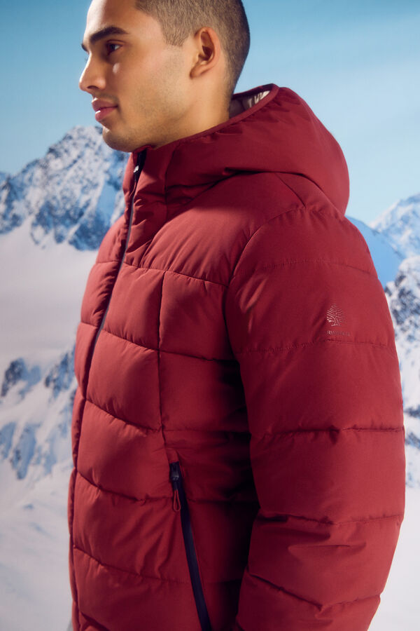 Springfield Casaco acolchoado t&eacute;rmico vermelho