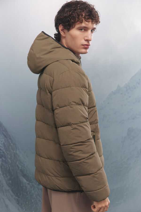 Springfield Chaqueta acolchada térmica nude