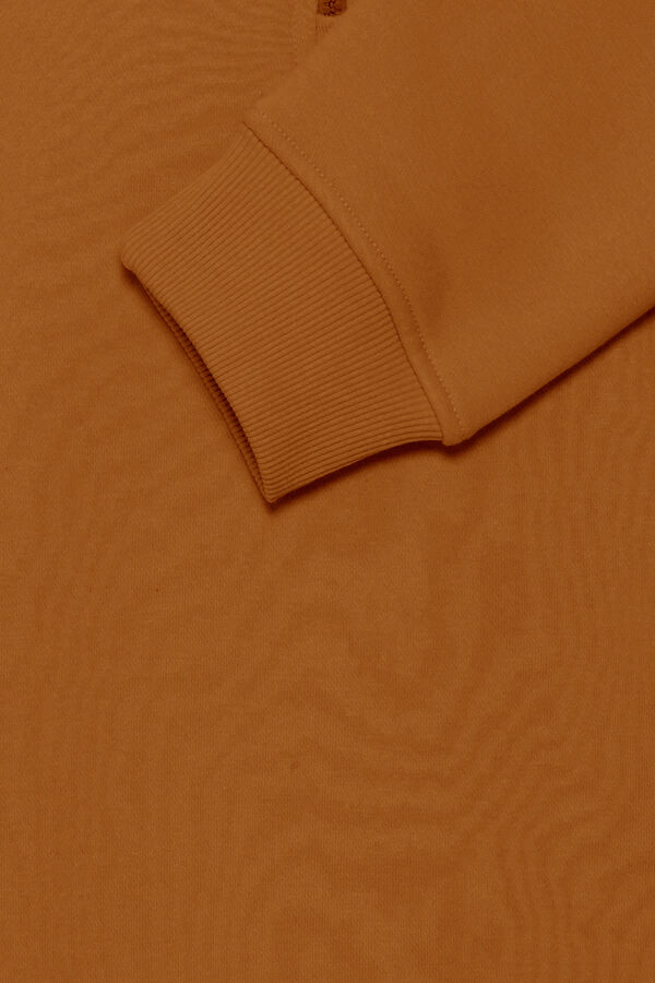 Blend Sudadera cuello alto nude
