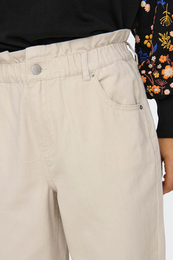 Only Hose Paperbag castanho