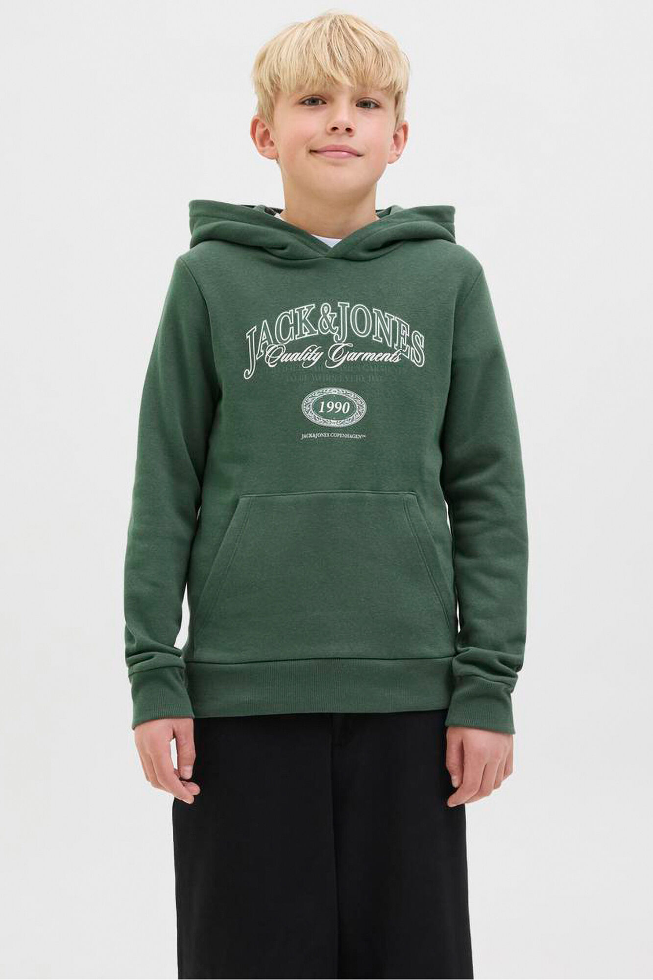 Jack & Jones Junior Sudadera logo con capucha