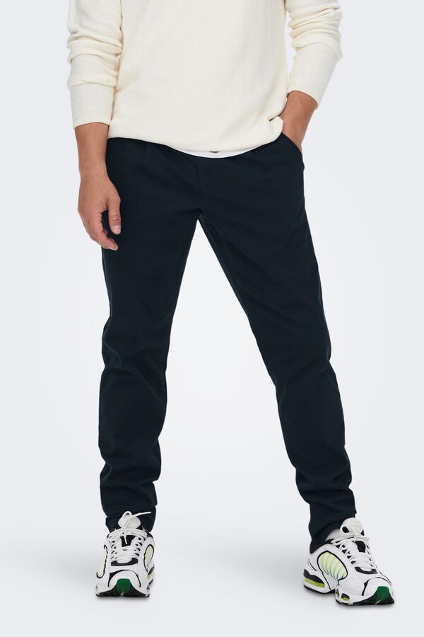 Only & Sons Calças chino casual azul