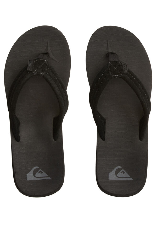 Quiksilver Carver Suede Core - Sandalias para Hombre negro