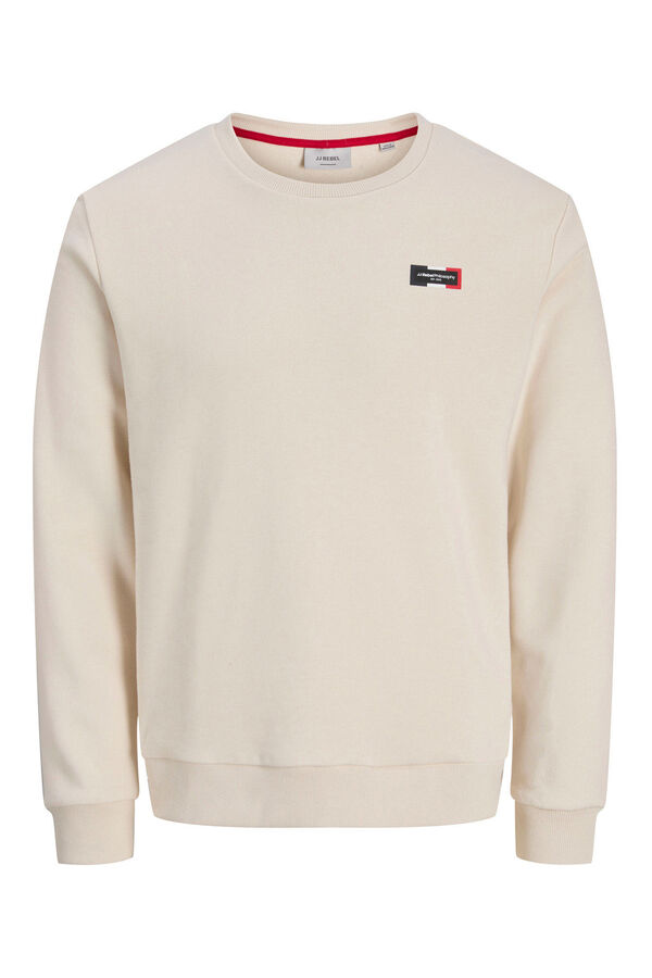 JJ REBEL Sudadera b&aacute;sica logo gris