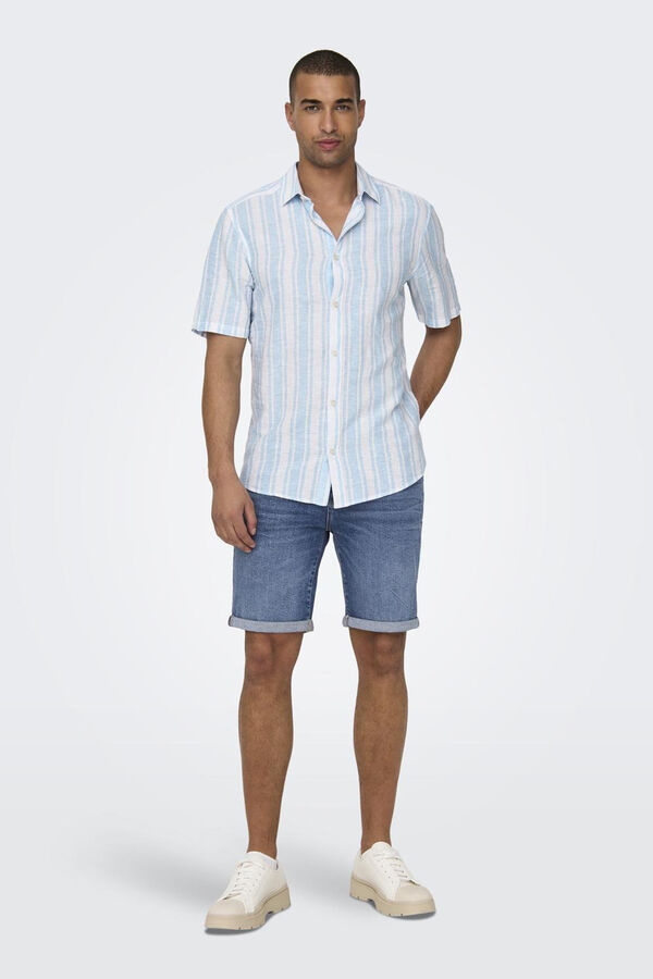 Only & Sons Bermudas denim azul