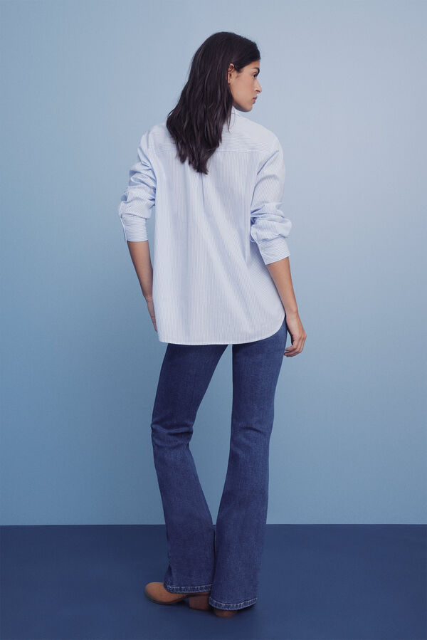 Springfield Jeans flare azul