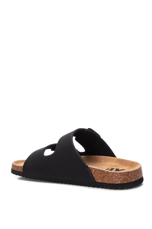 XTI Sand&aacute;lia masculina preto