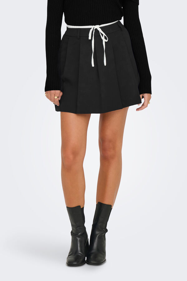 JDY Saia curta preto