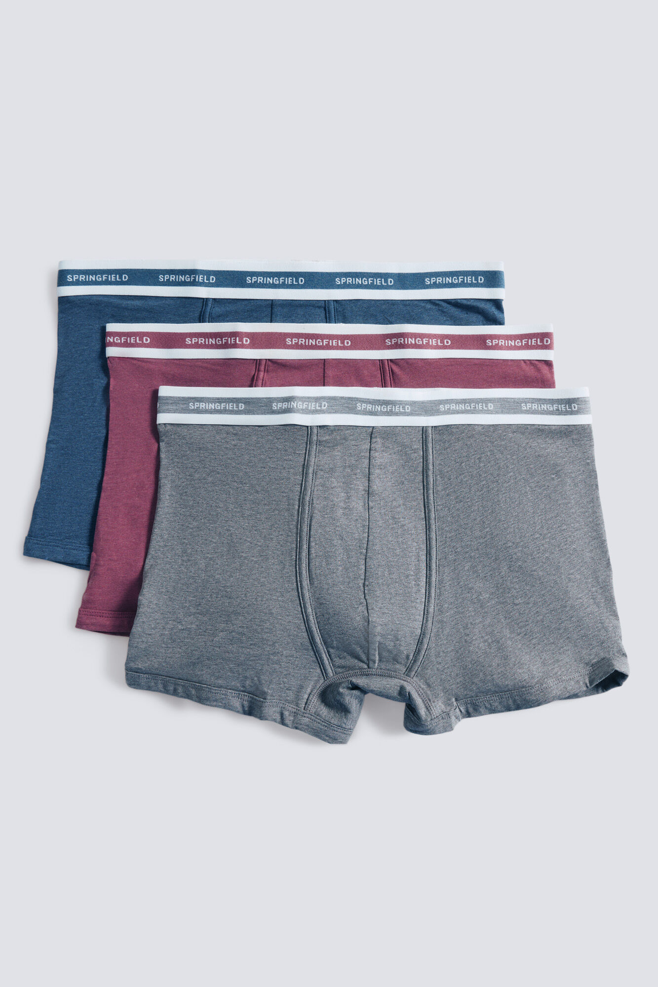 Springfield Pack 3 boxers b&aacute;sicos