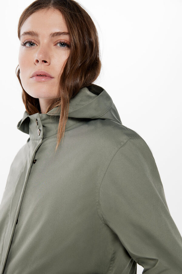 Springfield Parka Capucha 2 en 1 verde