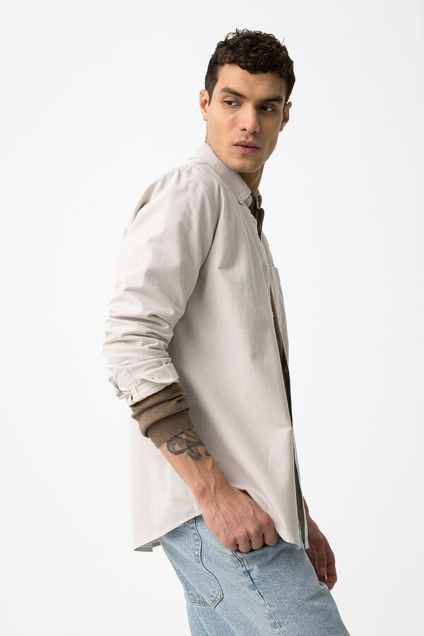 Tiffosi Camisa Regular Fit gris